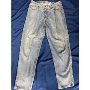 Vintage Calvin Klein Men’s Jeans Doublestone Distressed Size 34 X 31
